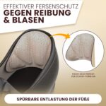 FERSENFREUND® Fersenpolster – 6er-Set | Fersenschutz & Anti-Rutsch-Einlagen für bequemen Halt in Schuhen & Stiefeln | Heel Pads gegen Blasen & Druckstellen
