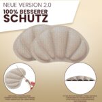 FERSENFREUND® Fersenpolster – 6er-Set | Fersenschutz & Anti-Rutsch-Einlagen für bequemen Halt in Schuhen & Stiefeln | Heel Pads gegen Blasen & Druckstellen