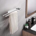 Dvocel Handtuchhalter ohne Bohren – Selbstklebend, Edelstahl
