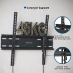 BONTEC Neigbare TV-Wandhalterung, Ultraslim für 23-60" Fernseher, Max. VESA 400x400, bis 45kg