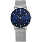 Silber/Blau Silber/Meshband Silber