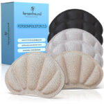 FERSENFREUND® Fersenpolster – 6er-Set | Fersenschutz & Anti-Rutsch-Einlagen für bequemen Halt in Schuhen & Stiefeln | Heel Pads gegen Blasen & Druckstellen