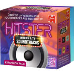 Hitster Film & Serien – Deutsche Erweiterung mit 154 Soundtrack-Karten, Partyspiel ab 16