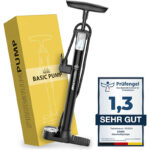 DANSI Stand-Fahrradpumpe alle Ventile AV, SV, DV