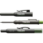 Tracer Tieflochmarker – Bleistift mit 6 Minen & Seitenhalter