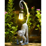 6-affen Figur Grau Deko