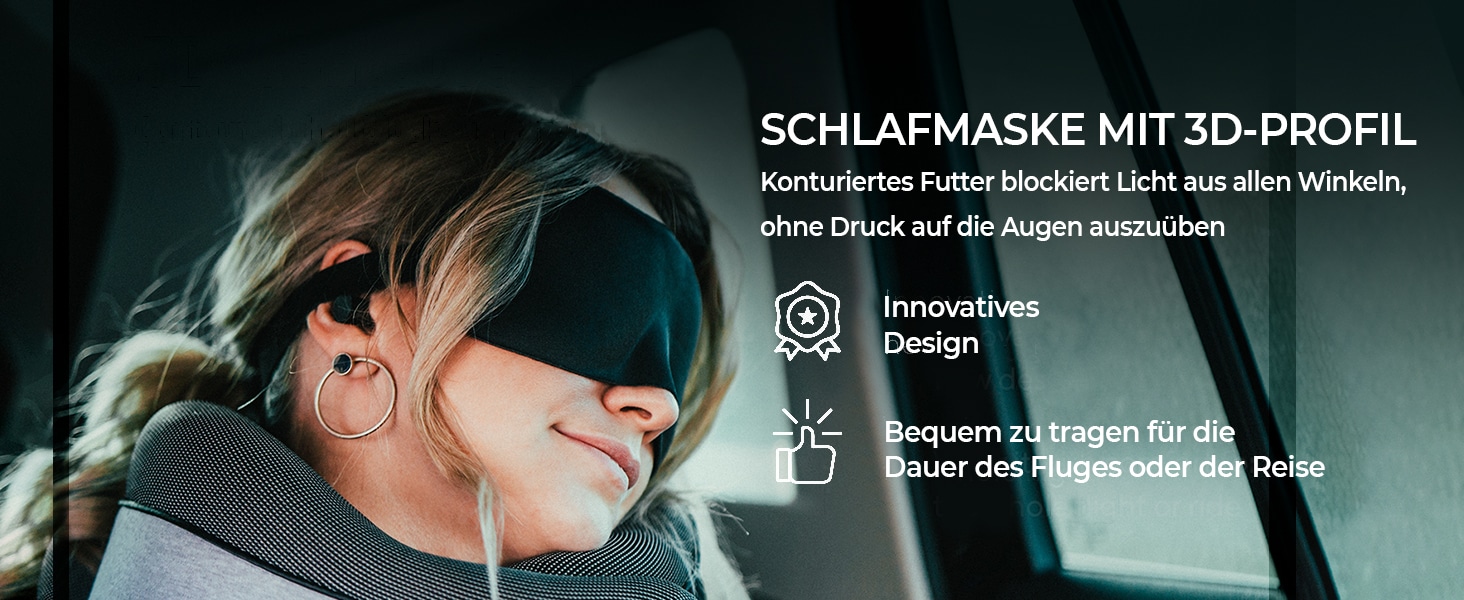 Proglobe Memory Foam Reisekissen – Komfort für unterwegs!