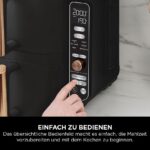 Ninja Double Stack XL Heißluftfritteuse – 9,5L, 2 Schubladen, 6 Funktionen, 8 Portionen, Schwarz/Kupfer