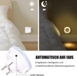 emotionlite Nachtlicht Steckdose mit Dämmerungssensor