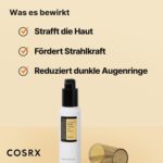 COSRX Snail Peptide Augencreme – 73 % Schneckenschleim, Anti-Aging & Aufhellung, gegen Falten & Augenringe, 25 ml