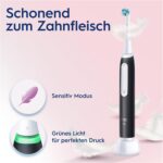 Oral-B iO 3 Elektrische Zahnbürste, 3 Putzmodi, Reiseetui, Testsieger (12/2024)