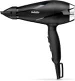 BaByliss Shine Pro 2200 Haartrockner – 2200W Leistung, Ionen-Technologie für Anti-Frizz, mit Düse und Diffusor, Made in Italy, schwarz