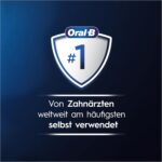 Oral-B PRO 3 3000 Elektrische Zahnbürste mit 2 Aufsteckbürsten, 3 Putzmodi & 360° Andruckkontrolle