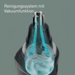 Panasonic ER-GN300 Nasen-, Ohren- & Augenbrauentrimmer, wasserdicht, batteriebetrieben, Schwarz