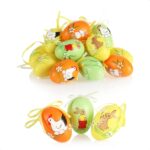 18 Stück Gelb. Orange und Grün