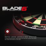 WINMAU Blade 6 – Profi-Dartscheibe mit PDC-Turnierstandard