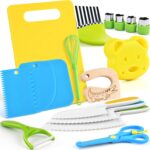 Kindermesser-Set – Sicheres Küchenmesser-Set für kleine Köche, ab 2 Jahren