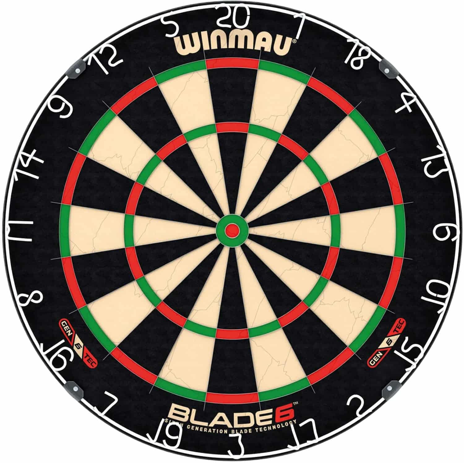 WINMAU Blade 6 – Profi-Dartscheibe mit PDC-Turnierstandard