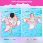 Baby Schwimmring – Aufblasbarer Wasserspass mit Sicherheitssitz (3–36 Monate)