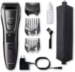 Panasonic ER-GB80 – 3-in-1 Bart-, Haar- & Körpertrimmer, 39 Längen, wasserdicht, kabellos/kabelgebunden, Dunkelsilber