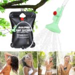 RISEPRO Solar-Dusche 20L – Camping-Duschtasche mit Temperaturanzeige, 45°C warmes Wasser
