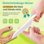 Kindermesser-Set – Sicheres Küchenmesser-Set für kleine Köche, ab 2 Jahren