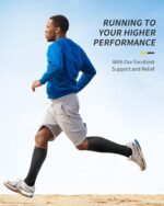 CAMBIVO Kompressionsstrümpfe 2 Paar – Für Damen & Herren, ideal für Laufen, Sport, Reisen & Radsport.