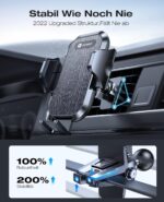 VICSEED Handyhalterung Auto – 20kg Saugkraft, 360° drehbar, stabil & sicher