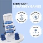 TRIXIE Dog Activity „Gambling Tower“ – Intelligenzspielzeug für Hunde, 25×27 cm