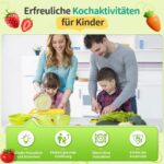 Kindermesser-Set – Sicheres Küchenmesser-Set für kleine Köche, ab 2 Jahren