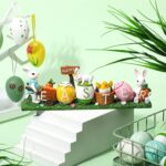 Osterdeko Hase & Eier – Niedliche Dekofigur für Haus & Garten