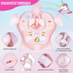 Baby Schwimmring – Aufblasbarer Wasserspass mit Sicherheitssitz (3–36 Monate)