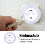 emotionlite Nachtlicht Steckdose mit Dämmerungssensor