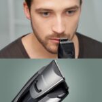 Panasonic ER-GB80 – 3-in-1 Bart-, Haar- & Körpertrimmer, 39 Längen, wasserdicht, kabellos/kabelgebunden, Dunkelsilber