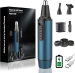 3-in-1 Nasenhaartrimmer - Professioneller Ohr- & Nasenhaarschneider für Männer und Frauen,