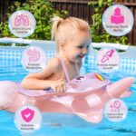 Baby Schwimmring – Aufblasbarer Wasserspass mit Sicherheitssitz (3–36 Monate)