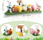 Osterdeko Hase & Eier – Niedliche Dekofigur für Haus & Garten