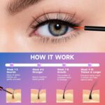 Wimpern- & Augenbrauenserum – Natürlich, ohne Hormone, für stärkere & längere Wimpern (5 ml)