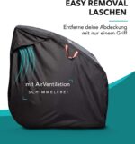 ZWEIBERG® Faltgarage für Fahrradanhänger – Wasserdicht, UV-Schutz & easyRemoval