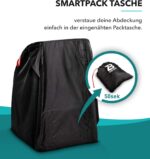 ZWEIBERG® Faltgarage für Fahrradanhänger – Wasserdicht, UV-Schutz & easyRemoval