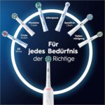 Oral-B PRO 3 3000 Elektrische Zahnbürste mit 2 Aufsteckbürsten, 3 Putzmodi & 360° Andruckkontrolle