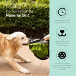 Tierfein® Schnüffelteppich für Hunde – Robustes Intelligenzspielzeug, grössenverstellbar & waschbar, für alle Hundetypen.