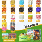 Magnetische Bausteine Set – Kreative Bauelemente mit Zauberportalen, STEM Spielzeug für Kinder ab 3 Jahren