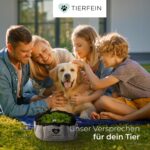 Tierfein® Schnüffelteppich für Hunde – Robustes Intelligenzspielzeug, grössenverstellbar & waschbar, für alle Hundetypen.