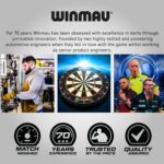 WINMAU MvG Geschenkset – 50-teiliges Dart-Set mit Schäften, Flights & Zubehör
