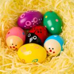 JOYIN Oster-Eierstreuer Maracas Set – 6 oder 12 Stück Musikinstrumente für Kinder & Deko