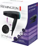 Remington On The Go Haartrockner – 2000W, klappbar, mit Stylingdüse & Diffusor