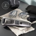 Panasonic ER-GB80 – 3-in-1 Bart-, Haar- & Körpertrimmer, 39 Längen, wasserdicht, kabellos/kabelgebunden, Dunkelsilber