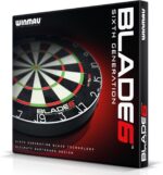 WINMAU Blade 6 – Profi-Dartscheibe mit PDC-Turnierstandard