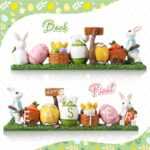 Osterdeko Hase & Eier – Niedliche Dekofigur für Haus & Garten